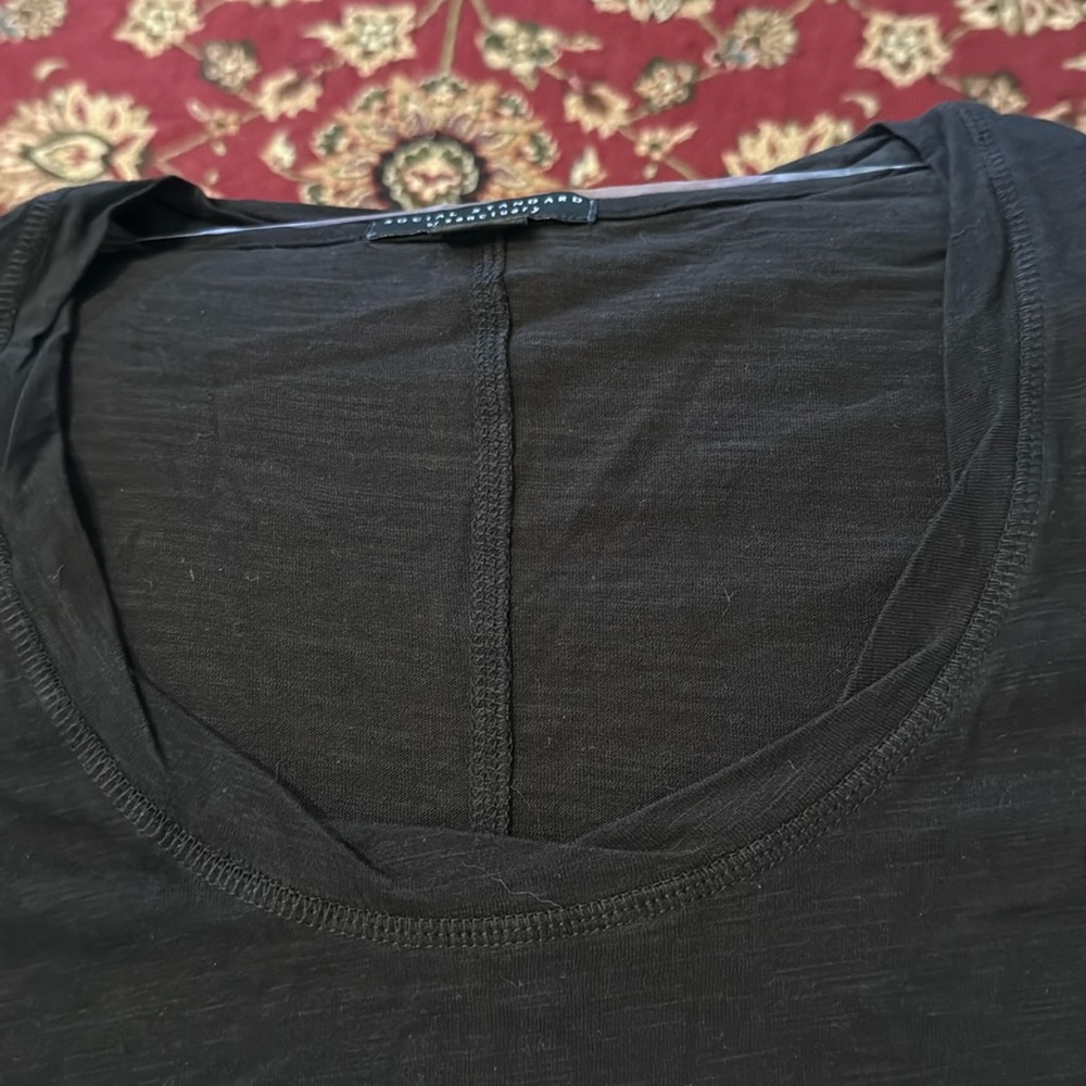 Social Standard by Sanctuary Amber Tee Black Scoop Shirt XXL (TD) - Picture 3 of 5